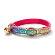 All Day Rainbow Sparkle Cat Collar Multi