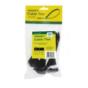 Cable Ties Black Assortment Size Pack 250 Tridon CTP11