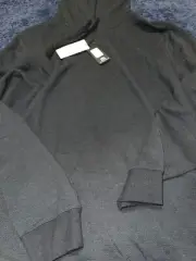 Travis Mathew Cloud Waffle Pullover Hoodie Black XXL $159