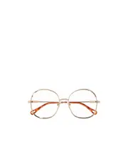 Benjamine round-frame glasses 55 White