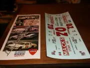 J.D. McDuffie #70 1981 MACKS Pontiac LeMans 1/24th scale decals LoboGraphix