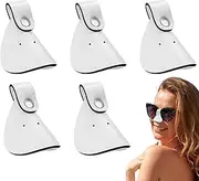 5Pcs Uv Nose Guards For Glasses Skin Sun Protection Shield Guard, Sunshade Nose Cover, Nose Shield For Sun Exposure For Outdoor Sports, Hiking, Fishing, Golf, Tennis, Beach, Comfortable Breathable