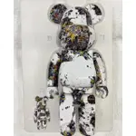 庫柏力克熊 BEARBRICK—美國藝術家 傑克森‧波洛克 JACKSON POLLOCK 潑墨三代500%