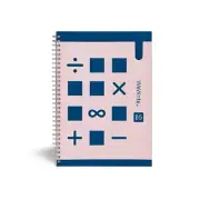 Foldermate WeWrite Spiral Notebook With Front Pocket B5/70 pages Pink