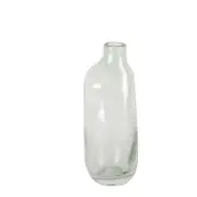 Maine & Crawford Igan 27x11cm Hand Blown Glass Round Vase - Clear