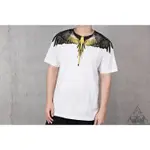 【HYDRA】MARCELO BURLON YELLOW GREEN WINGS TEE 翅膀 羽毛 短T【MB27】