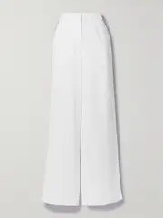 [Marysia] Marysia - Wegner Linen-voile Straight-leg Pants - White - xx small xx small White