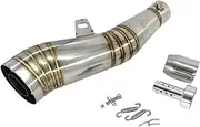 exhaust tip 38-51mm Stainless Steel Motorcycle Exhaust Muffler Pipe Slip On Exhaust Silencer Pipe motorcycle End Pipes