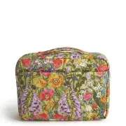 Vera Bradley Premium Cotton Lay Flat Travel Organizer Meadow Bouquet
