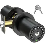BOTHSTAR Keypad Door Knob with Key, Keyless Code Entry Lock, Auto Lock, 50 User