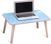 WXCL Folding Table Laptop Table Dormitory Bed Desk Size: 58cmx40cmx28cm (Color : A)