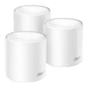 TP-Link Deco X50 Pro(3-pack) AX3000 Whole Home Mesh WiFi 6 System , 574 Mbps at 2.4 GHz + 2402 Mbps at 5 GHz