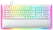 Razer Blackwidow V4 Pro Mechanical Gaming Keyboard (Green Switch) - White - Refurbished (Premium Condition)