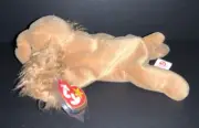 TY BEANIE BABIES SPUNKY COCKER SPANIEL 1997 PCV NMW/TAGS #BB822 PROT TAG*ERRORS!