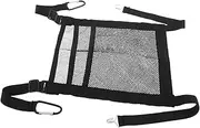 LIGHTAOTAO Automotive Mesh Storage Net Organizer for Front and Back Seats Elastic Car Storage Bag for Convenient Organization of Phones Keys and Umbrellas Fits Car Seats