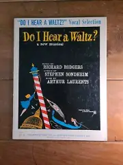 "Do I Hear a Waltz?" Vocal Selection - Vintage Sheet Music New (2289)