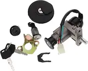 SWOOMEY 1 Set Motorcycle Ignition Switch Tank Cap High Strength Durable Replacement with Key for Enhanced Security Easy Installation for Scooter Models