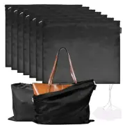 7 Pack Purse Dust Bags Handbags Storage for Shoes Boots Bags Storage