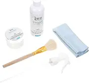 ERINGOGO Piano Cleaning Kit 1 Set of Piano Wiping Cloth Dust Brush Polishing Wax Safe