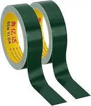uxcell 1"x0.01" Bookbinding Tape, 22 Yard Total 2 Roll Cloth Bookbinding Repair Tape Book Binding Tape Self Adhesive for Repairing Old Books, Green