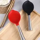 Non-Stick Stand-up Silicone Spatula Rice Scooper Rice Paddle Serving Spoons
