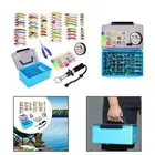 Fishing Lures Hard Baits with Hooks Tackle Box for Walleye Trout Fly Fishing