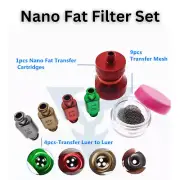 Nano Fat Filter Set Nano Fat Transfer Kit Titanium Liposuction Surgery Tool.