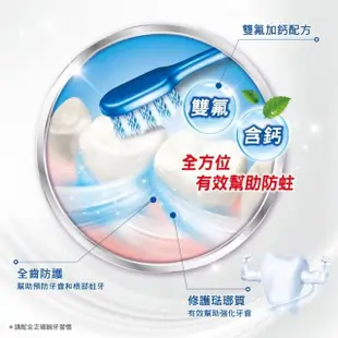 【Colgate 高露潔】清香薄荷牙膏200gX2入(全齒防護/口氣清新)