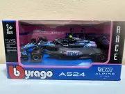 Bburago Pierre Gasly #10 1/43 2024 BWT Alpine A524 F1 Diecast