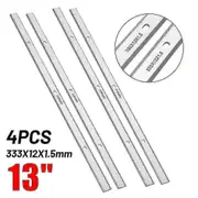 4pc 13'-1/2' Hss Portable Planer Blades Compatible Metabo Dh330 Dh316 Double Edge Set Ferramentas Woodworking Tools Marcenaria Planer-2