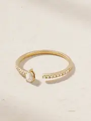 [Persée] Persée - Hera 18-karat Gold Diamond Ring - 6 6 Gold