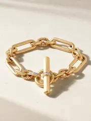 [David Yurman] David Yurman - Lexington 18-karat Gold Diamond Bracelet - One size One size Gold