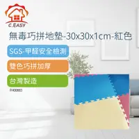 在飛比找PChome24h購物優惠-【Toppuror 泰浦樂】無毒巧拼地墊-30x30x1cm