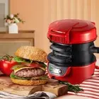 Non-stick Sandwich Maker with Egg Cooker Ring Breakfast Machine Waffle