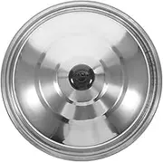 GRADENEVE Pot Lid Replacement Round Dome Cover for Frying Pans Resistant Cookware Accessory Easy to Handle Dishwasher Safe Random Style