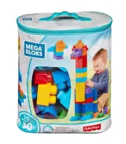 Mega Bloks First Builders Big Building Bag 80 Piece (Classic) Toddlers Bricks