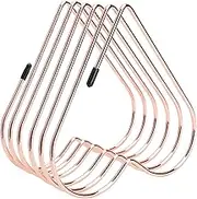 Grcfumo Desk Book Storage Rack, Files Folder Stand, Telescopic Book Stand Shelf for Office Home, Black Organizer Decoration (Rose Gold)