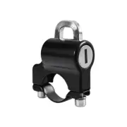 Convenient Helmet Storage Aluminum Alloy Lock for Handlebar and Rear Bumpers