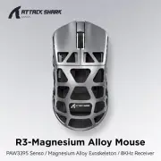 ATTACK SHARK R3 46g Wireless 8K Magnesium Alloy MouseSUPERLIGHT Mouse for Win11