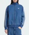 Adidas Originals Adicolor Denim Firebird Track Top Jacket JC6233 Men's Blue XL