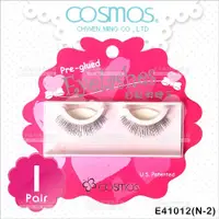 在飛比找樂天市場購物網優惠-COSMOS自黏假睫毛(N-2)-單對E41012(不需要另