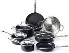 Greenpan Chatham Black Prime Midnight Hard Anodized Healthy Ceramic Nonstick 11