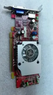 NEW ATI AMD 3470 256MB VGA DisplayPort Dual Monitor Low Profile PCI-e Video Card