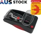 Portable Electric Cigarette-rolling Machine for Tobacco Smoke Making (Red)