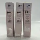 it Cosmetics CC + Illumination Color Correcting Cream 1.08 fl oz MEDIUM Lot Of 3
