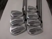 Left-Handed Cobra King Forged TEC X Iron Set - 5-PW, GW - Regular Steel - NEW