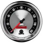 Autometer American Muscle 5" Speedo 160Mph Electronic Programmable - 160mph, 5 Inch, AU1289