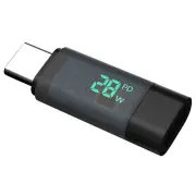 Type-C Male To Female Intelligent Digital Display Adapter Converter Extension