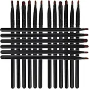 BAZEITFLOW 18Pcs Eye Makeup Brush Set Travel Friendly Concealer Flat Brush Eyeshadow Blending Tools for Detail Precision Application for Makeup