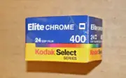 Kodak Elite Chrome 400 35mm Color Slide Film 24 exposures EXPIRED 7/2000